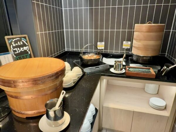 朝食ビュッフェ