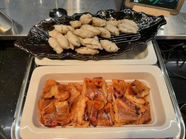 朝食ビュッフェ