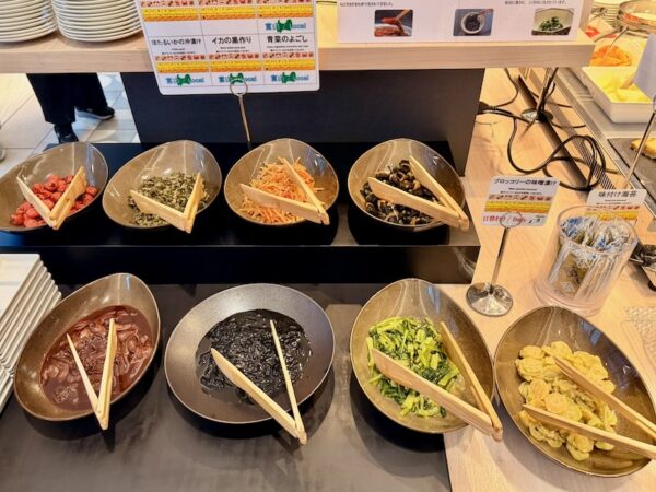 朝食ビュッフェ