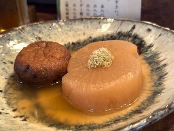 大根とひろうす