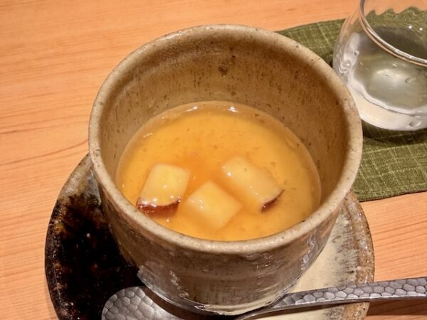 さつまいもの茶碗蒸し