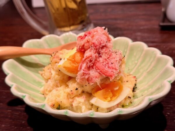 蟹ポテサラ