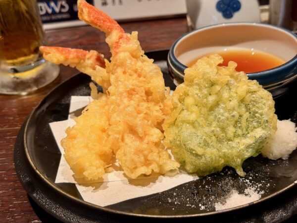 かに天ぷら