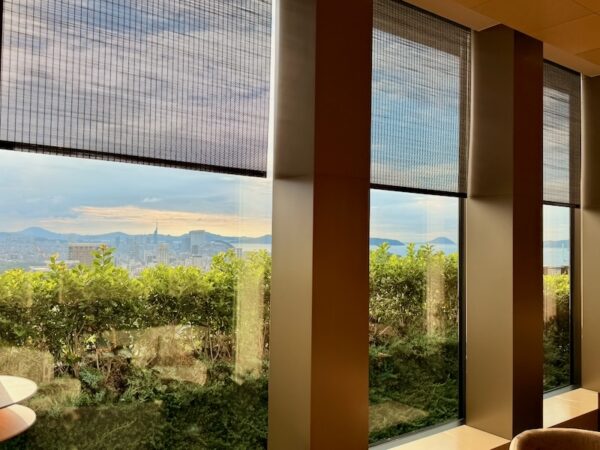 クラブラウンジ眺め