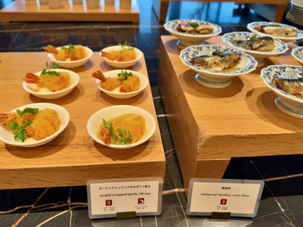 ガーリックシュリンプほか