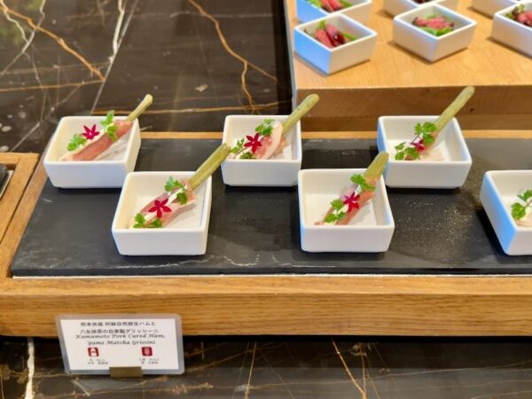 八女抹茶の自家製グリッシーニ