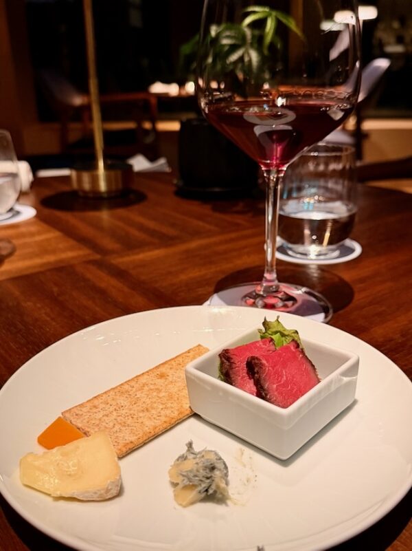 ワインとチーズ