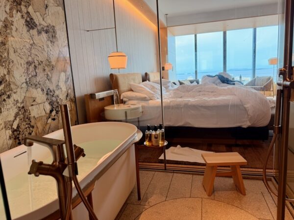 バスルームから