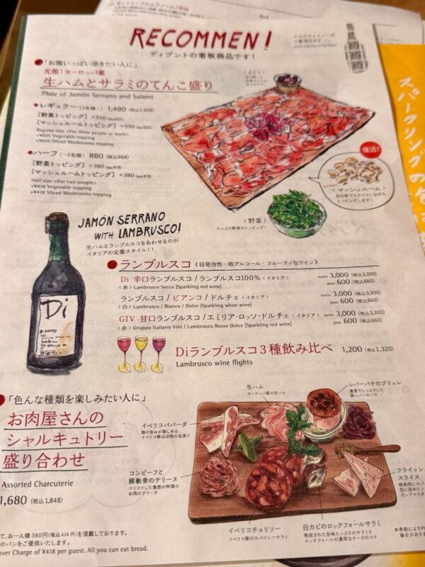 メニュー