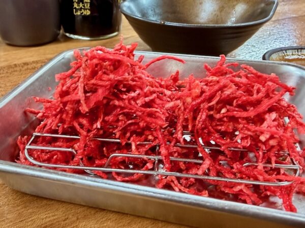 紅生姜かき揚げ
