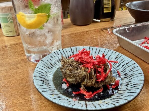 紅生姜かき揚げ