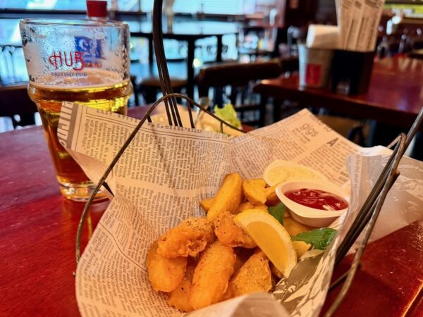 一口フィッシュアンドチップス