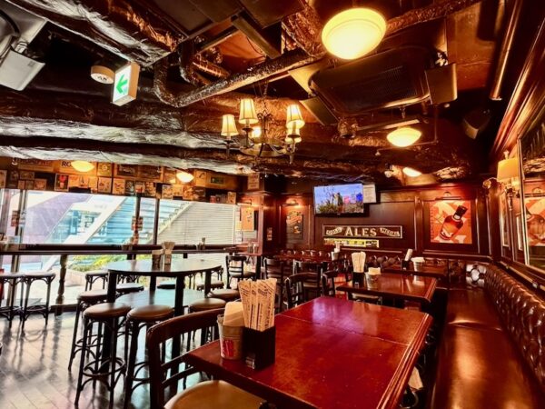 奥のエリアの客席