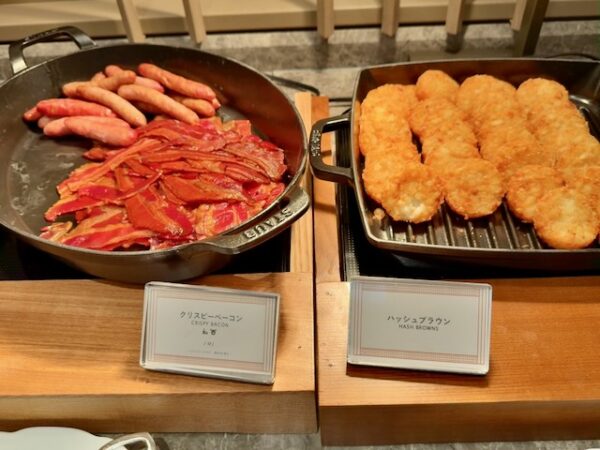 ベーコン、ポテト
