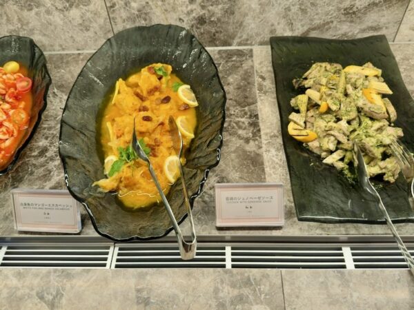 朝食ビュッフェ