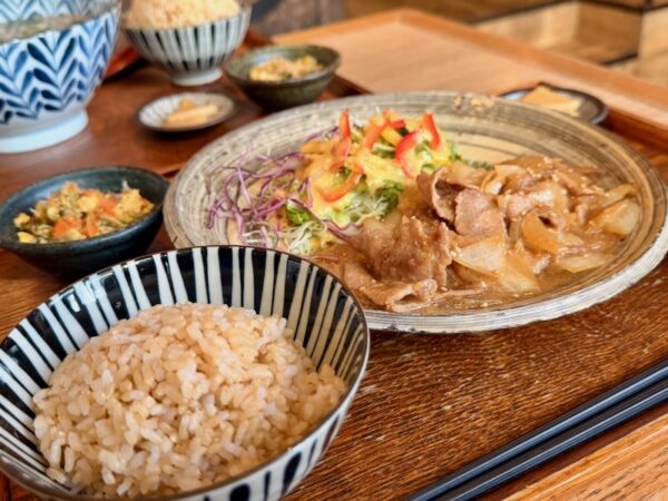 紅豚味噌しょうが焼き定食