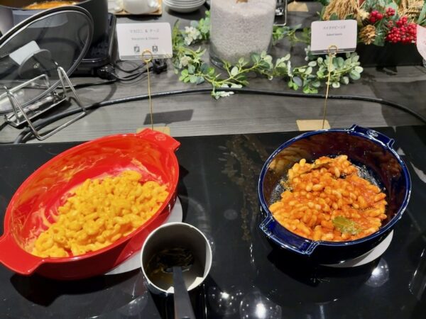 朝食ビュッフェ