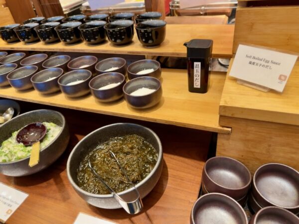 朝食ビュッフェ