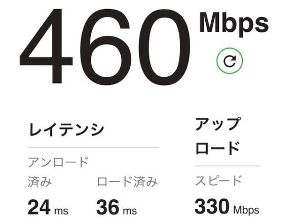 Wi-Fiスピード