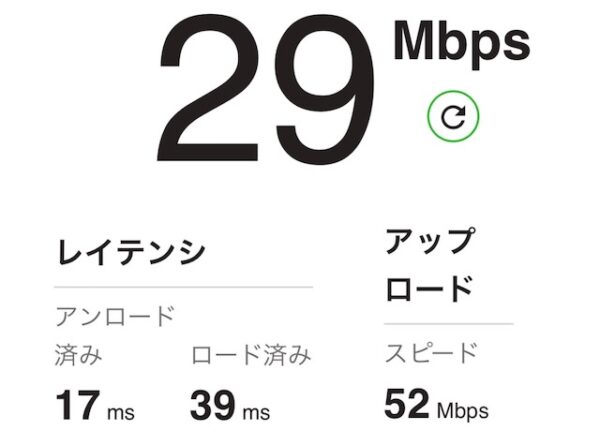 Wi-Fiスピード