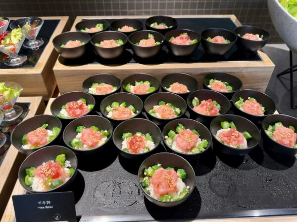 朝食ビュッフェ