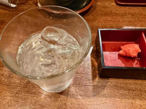 焼酎ロック