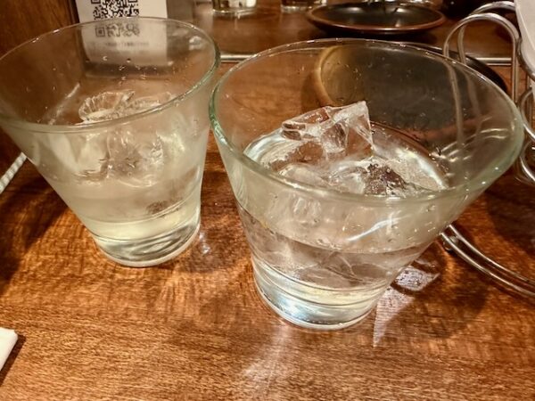 焼酎ロック