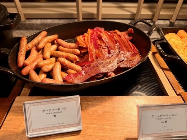 朝食ビュッフェ
