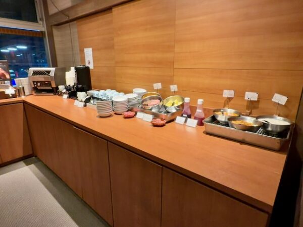 朝食ビュッフェ