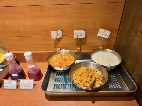 朝食ビュッフェ