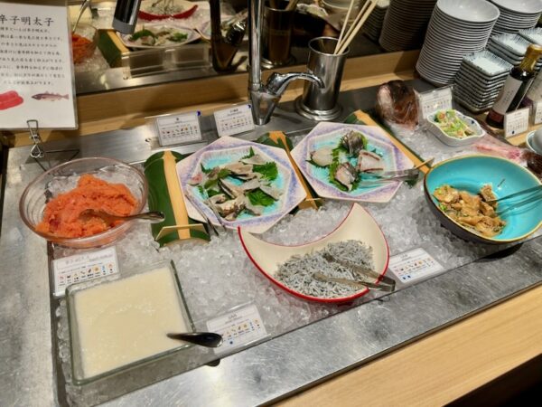 朝食ビュッフェ