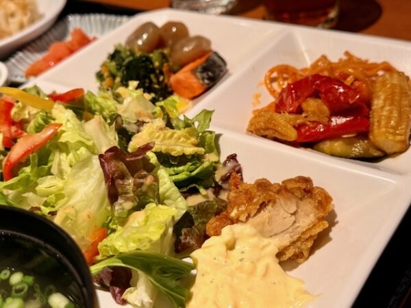 朝食ビュッフェ