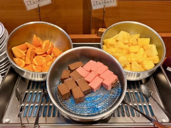 朝食ビュッフェ
